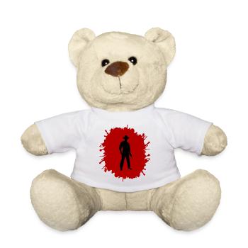 cowboy splatter - Teddy - Weiß - Vorne