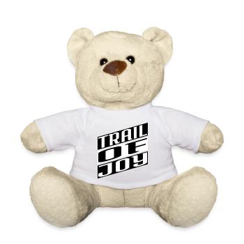 Aventures à vélo Déclaration de blague Communauté cycliste - Nounours - blanc - Devant