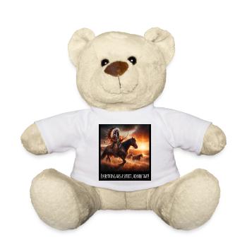 Art amérindien - Nounours - blanc - Devant