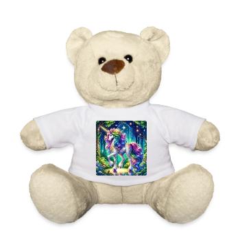 Fantasy Unicorn Horse Fans Unicorn Lovers - Teddy Bear - white - Front