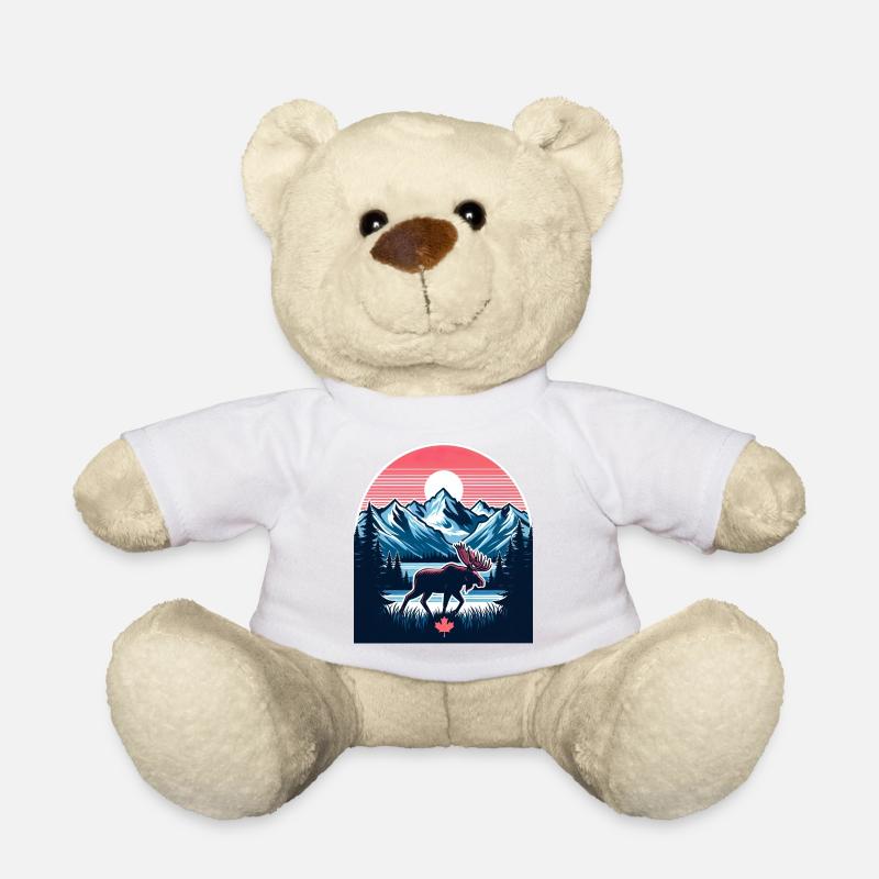 Canada 23 - Teddy Bear - white