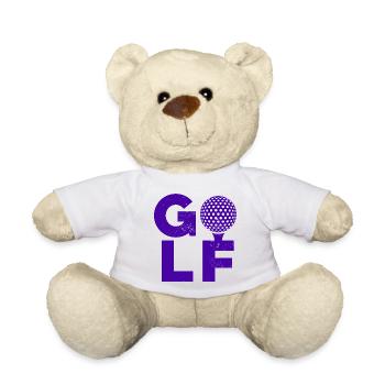 Golf - Golfclub Goldspieler Birdie Elite Luxus - Teddy - Weiß - Vorne