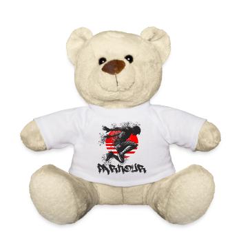Parkour - Teddy Bear - white - Front