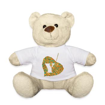 Feuille E 95 Y - Nounours - blanc - Devant