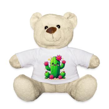 Cactus - Teddy Bear - white - Front