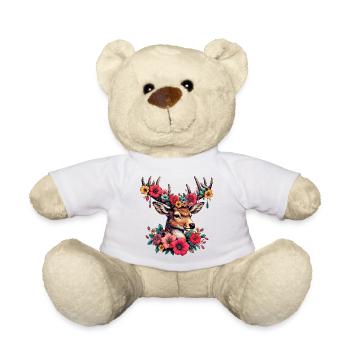 Hirsch - Teddy - Weiß - Vorne