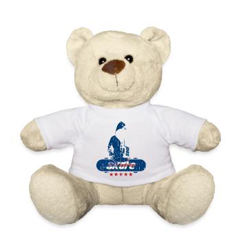 Skate soul - Teddy Bear - white - Front