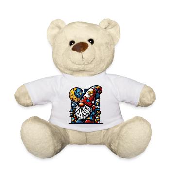 Gnome - Nounours - blanc - Devant