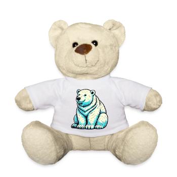 Polar bear - Teddy Bear - white - Front