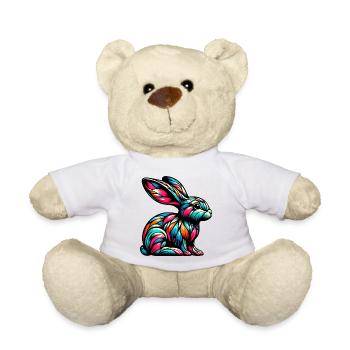 Kaninchen - Teddy - Weiß - Vorne
