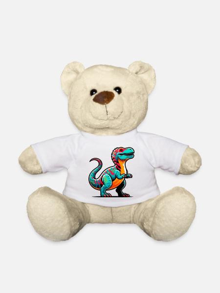 Dinosaurier - Teddy - Weiß