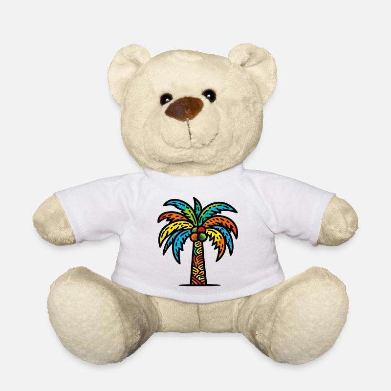 Palme - Teddy - Weiß