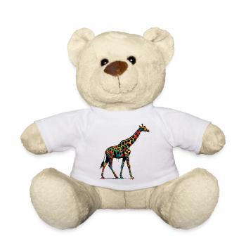 Girafe - Nounours - blanc - Devant