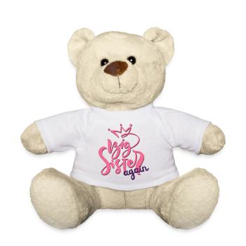 Big Sister again - Teddy Bear - white - Front