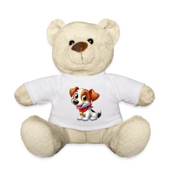 fox terrier 6 - Nounours - blanc - Devant