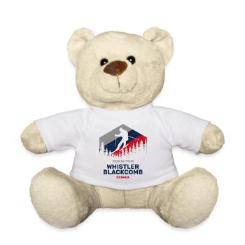 Whistler Blackcomb, Canada 2025 Maillot de ski - Nounours - blanc - Devant