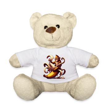 Affe - Teddy - Weiß - Vorne