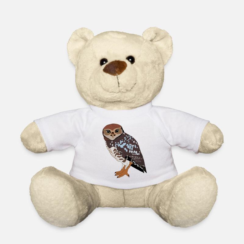 Hibou - Nounours - blanc