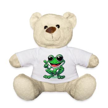 Grenouille - Nounours - blanc - Devant