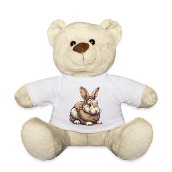 Lapin - Nounours - blanc - Devant