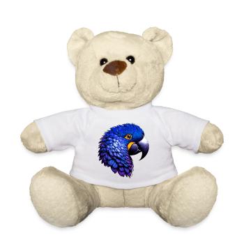 Parrot - Teddy Bear - white - Front