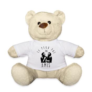 Ich kann nicht, ich habe Freunde. - Teddy - Weiß - Vorne