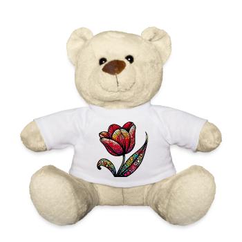 Tulpe - Teddy - Weiß - Vorne