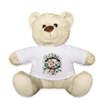 La vie est un voyage, pas une destination - Nounours - blanc - Devant