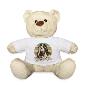 Jesus Digga Katastrophe - Teddy - Weiß - Vorne