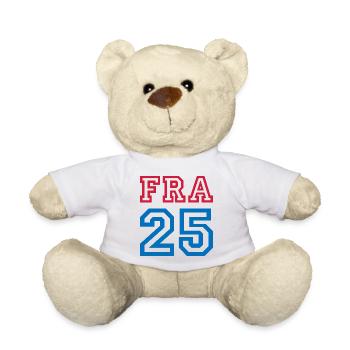 FRANCE - Teddy Bear - white - Front