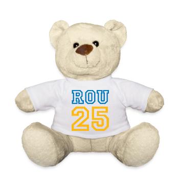 ROMANIA - Teddy Bear - white - Front