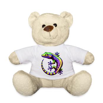 Gecko - Nounours - blanc - Devant