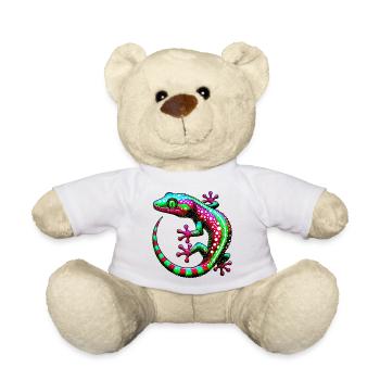Gecko - Nounours - blanc - Devant