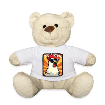 TALAHUHN Talahon Lustig Spruch Meme Deutschrap Rap - Nounours - blanc - Devant