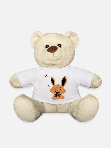 Osterhase - Teddy - Weiß