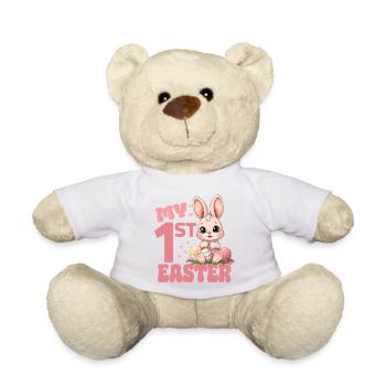 Ostern Osterhase Ostereier - My First Easter - Teddy - Weiß - Vorne
