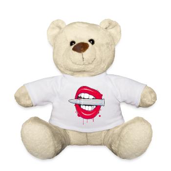 Kiss Kiss Bang Bang - Nounours - blanc - Devant