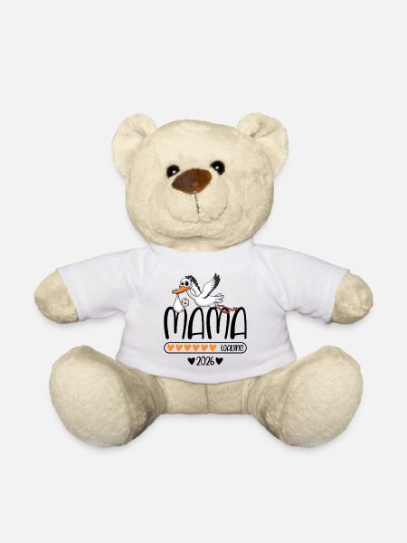 Mama 2026 loading - Teddy - Weiß