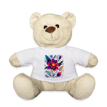 Floraison électrique - Nounours - blanc - Devant