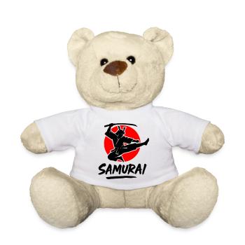 Samouraï - Nounours - blanc - Devant