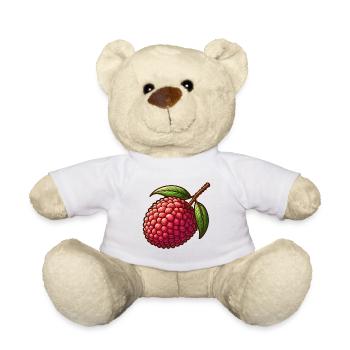 Colorful Lychee - Teddy Bear - white - Front
