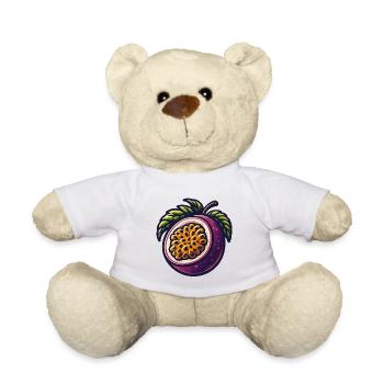 Passion Fruit Illustration for Nature Lovers - Nounours - blanc - Devant