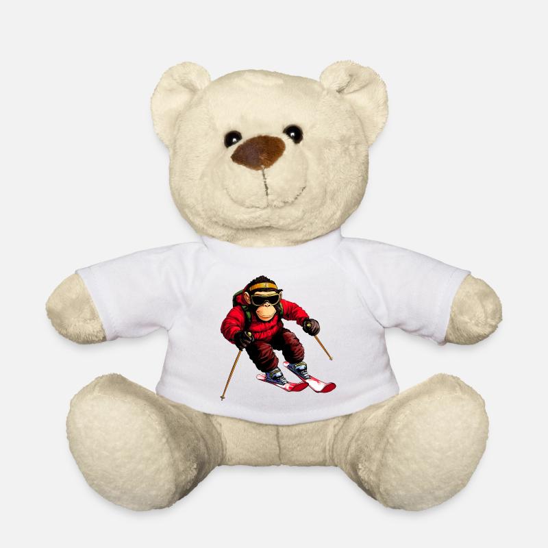 Singe de ski - Nounours - blanc