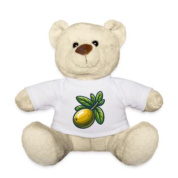 Abbildung: Grüne Oliven - Teddy - Weiß - Vorne