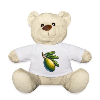 Olivie stilisiert für individuelles Nähen - Teddy - Weiß - Vorne