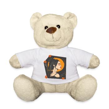 Frauengesicht - Teddy - Weiß - Vorne