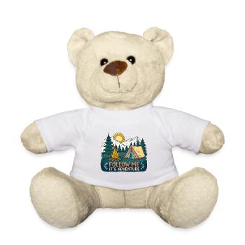 Aventure en Plein Air Nature - Nounours - blanc - Devant