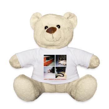 Stille Nächte Weihnachten - Teddy - Weiß - Vorne