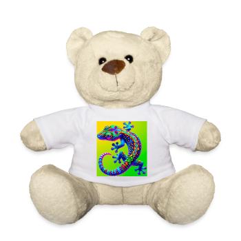 Gecko - Nounours - blanc - Devant