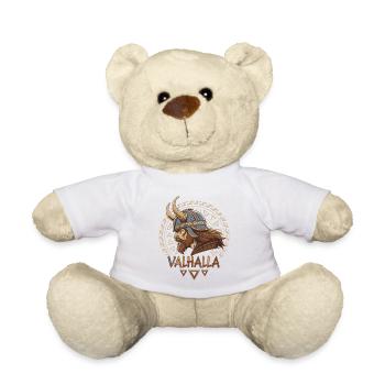 Wikinger Walhalla Runenhelm - Teddy - Weiß - Vorne
